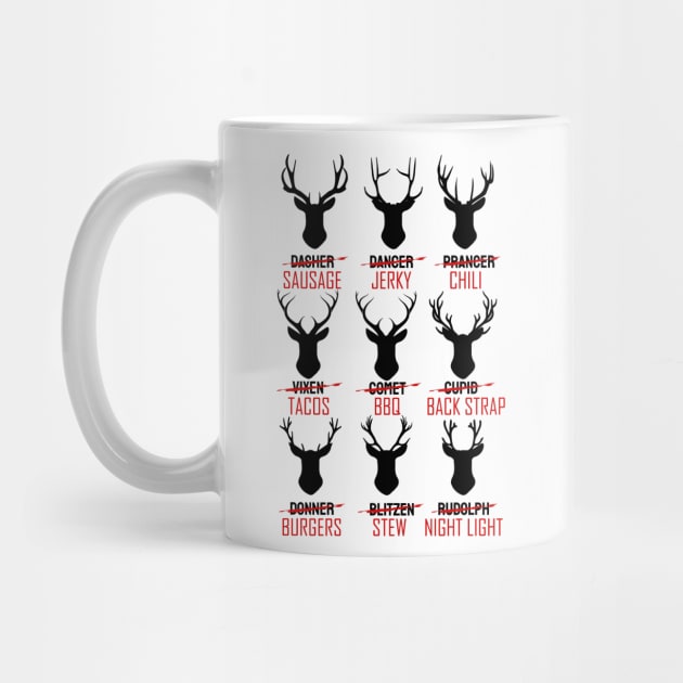 'Hunting All of Santa's Reindeer' Awesome Hunting Gift by ourwackyhome